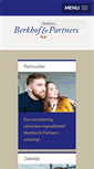 Mobile Screenshot of berkhof-partners.nl