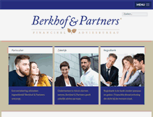 Tablet Screenshot of berkhof-partners.nl